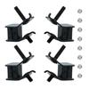 Generator Rubber Brackets Anti-Vibration Brackets Vehicle Stability Improvement Anti Vibration Rubber Mounts Replacement Parts