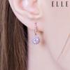 Серьги-гвоздики 14K Lori с кубическим цирконием (Золотая булавка) ELGPEE446