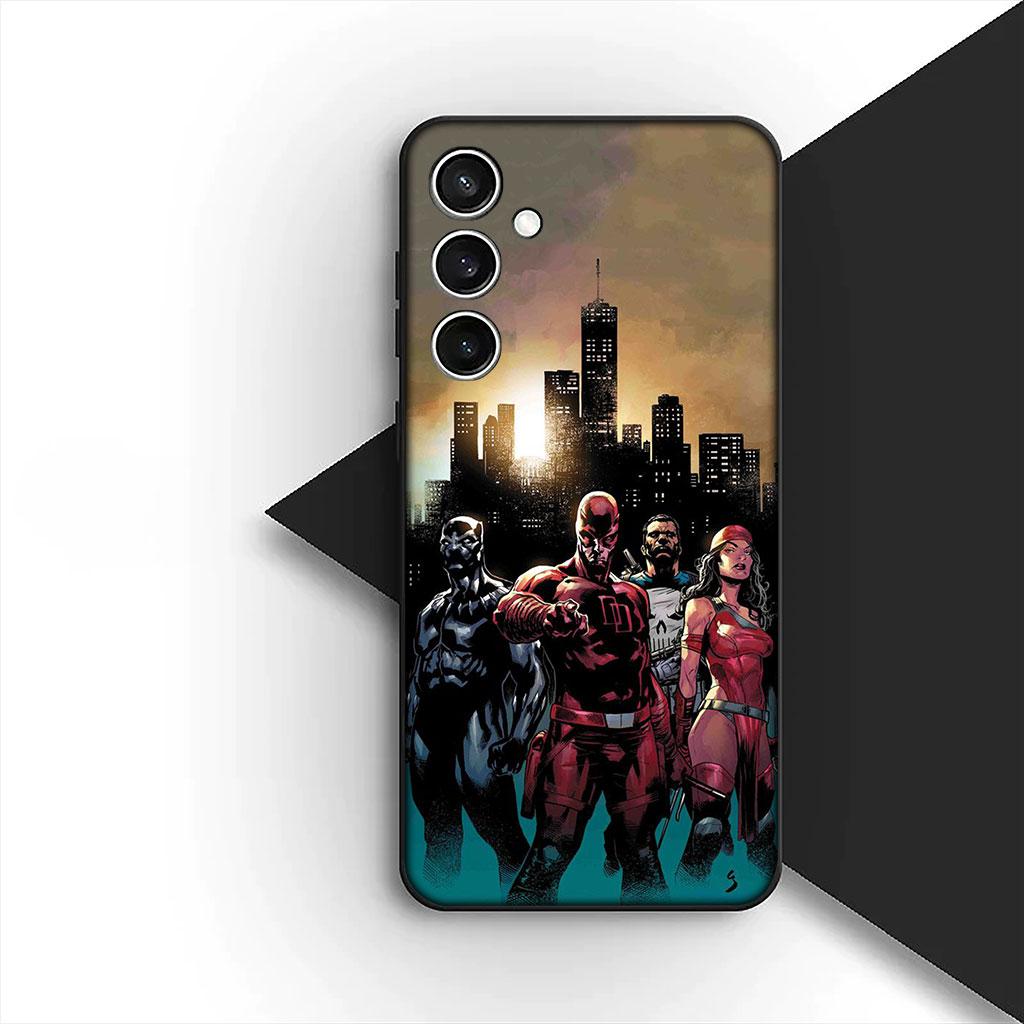 Чехол для телефона для Xiaomi Redmi Note 14 13 Pro Plus ProPlus 14C A4 13C Pro+ 5G Корпус Мягкий чехол Обои Сорвиголова Marvel Постер