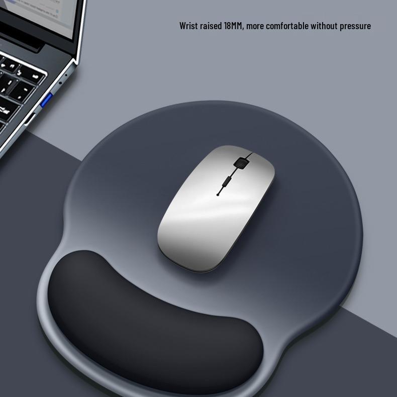Women's Gradient Color Wrist Rest Mouse Pad & Keyboard Hand Rest for Office