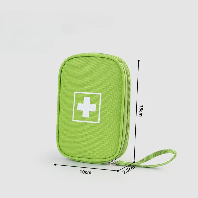 Emergency First Aid for Family Candy Color First Aid Box High Capacity Outdoor Camping Traveling Kit for Medical Bandaid