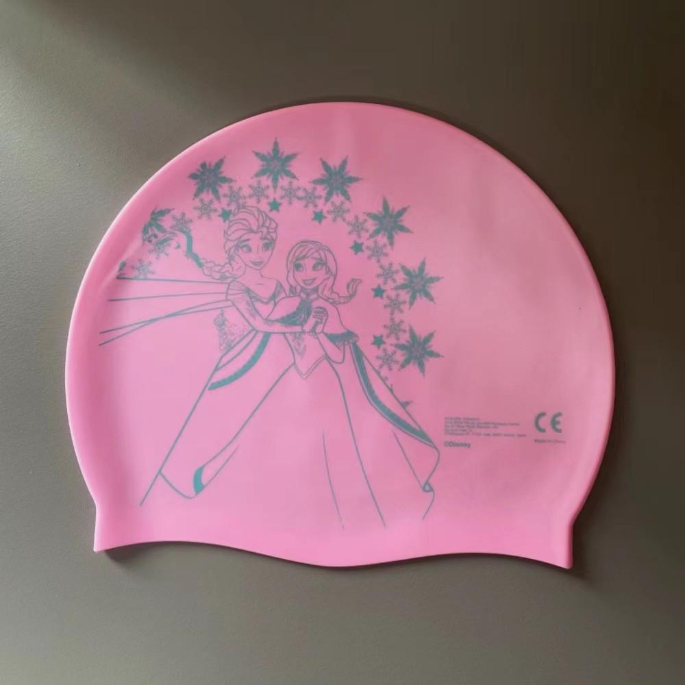 Очень большая мультяшная силиконовая шапочка для плавания для мальчиков и девочек – Водонепроницаемая и мягкая