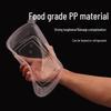 Chahua 650ml Disposable Transparent PP Food Containers with Lids