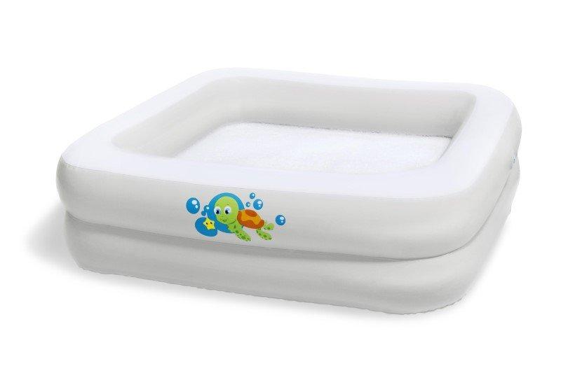 Надувная ванна 86x86x25 см с мягким дном Bestway 51116
