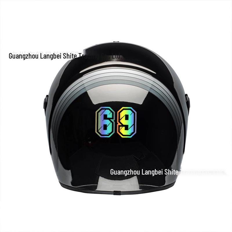 10 см цифровые гоночные автомобильные наклейки с номером 0-9 для модифицированных автомобилей