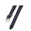 CASSIS Alligator Watch Strap, Waterproof Back, for RIOM C, 17mm, Black, Includes Replacement Tool, U1123B68019017
