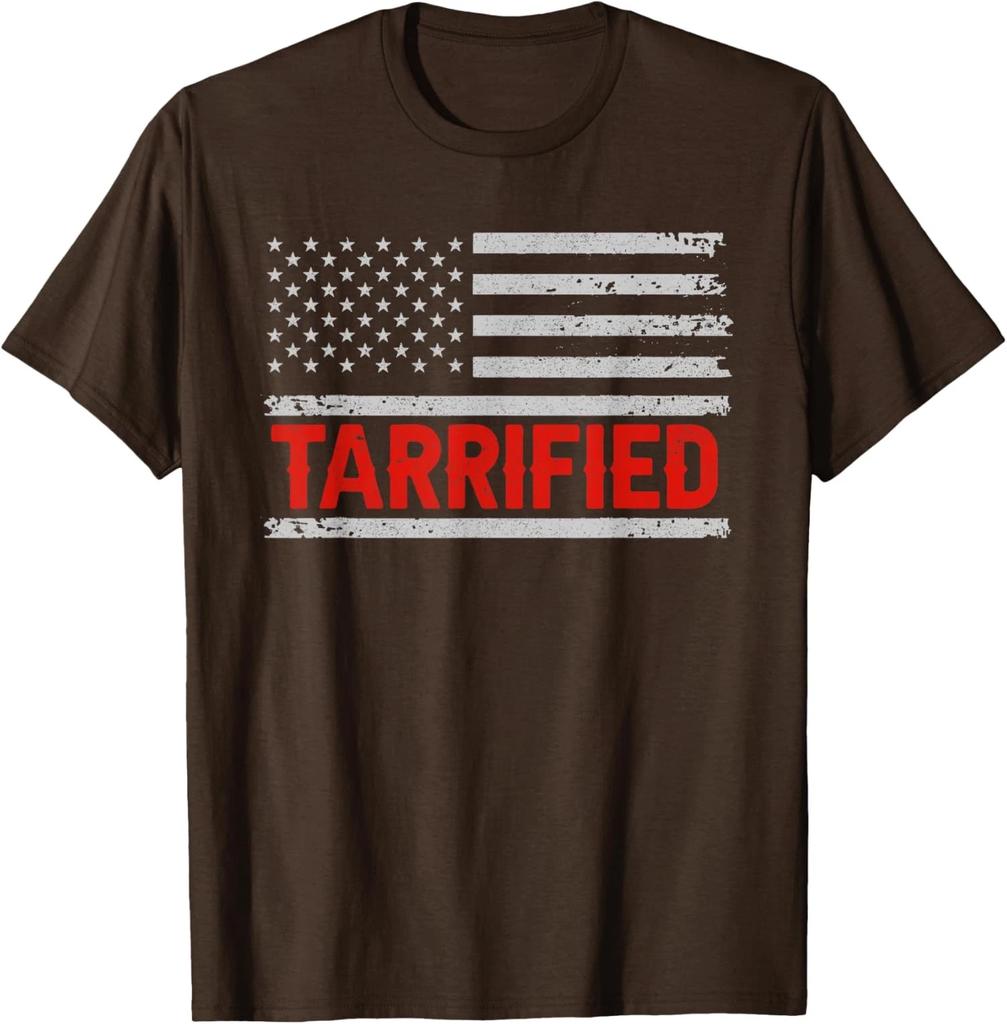 Tarrified Funny Political American Flag Vintage Gift Unisex T-Shirt