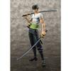 Statuette - MEGAHOUSE - One Piece - Roronoa Zoro - 10th Limited Ver. - 23 cm - Plastique - Résine
