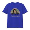 Vintage Retro Roy The It Crowd Trenneman Im Disabled T Shirt for  vintage Washed Breathable streetwear Unisex Versatile Soft
