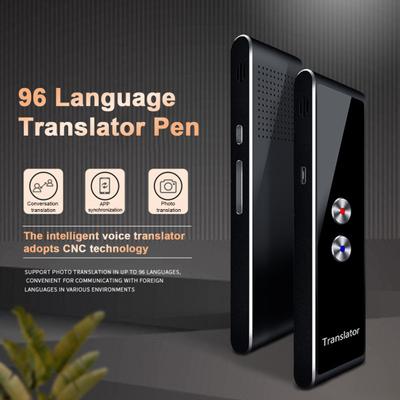 Совместимый с Bluetooth 4.2 Smart Translator Голосовой перевод Высокоскоростной многоязычный устный перевод 96 иностранных языков