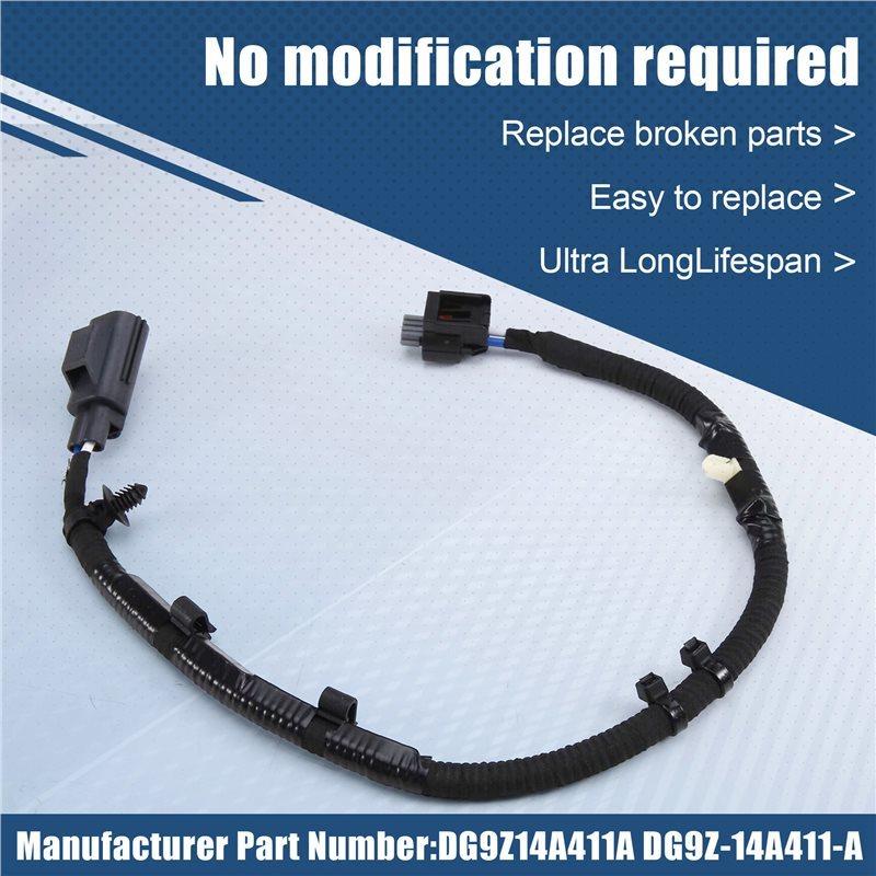 Car Rear Parking Brake Harness DG9Z-14A411-A For Ford Fusion Lincoln MKZ 13-23 Electric Park Jumper Wiring DG9Z14A411A