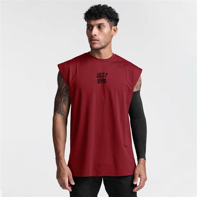 Muscleguys, новая брендовая удобная и дышащая футболка без рукавов, спортивная повседневная мужская майка для бодибилдинга, жилет с мышцами для фитнеса