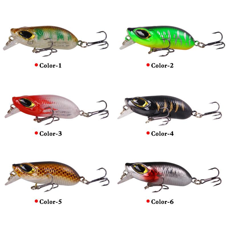 Приманка с мягким звуком для рыбалки на открытом воздухе, 7,5 г/6 см.