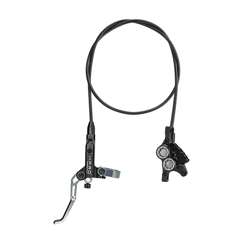 IIIPRO C5X4 Mountain Bike Hydraulic Brake 850/1550mm Front Rear Brake Cooling 4 Piston Oil Pressure AM DH E-bike MTB Disc Brake