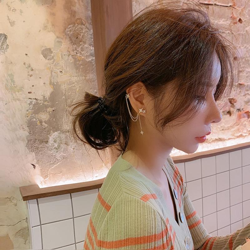 One-piece Star Ear Cuff Earrings