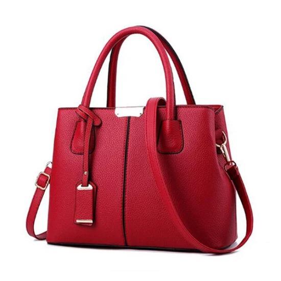 New Fashion Female Shoulder Bag Leather Handbags Luxury Crossbody Messenger Bags Top-handle Bags