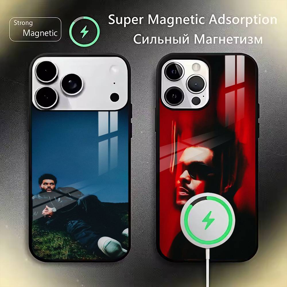 Dark R&B Aesthetic Phone Case For iPhone17,16,15,14,13,12,11 Plus,Pro Magnetic For Magsafe Wireless Charging