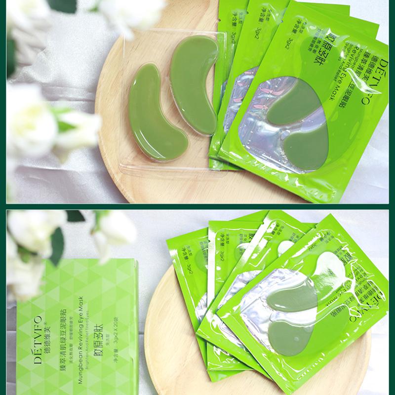 Кристаллический коллагеновый гель маски для глаз прокладки патчи лист пакеты против морщин темные круги маска для глаз