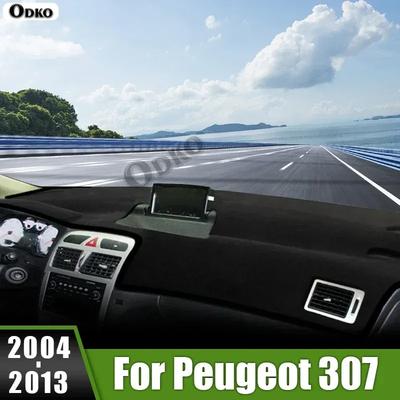 Для Peugeot 307 SW CC 2004 2005 2006 2007 2008 2009 2010 2011 2012 2013 Автомобильный Коврик-Защита от Солнца на Панель Приборов Избегайте Световых Прокладок