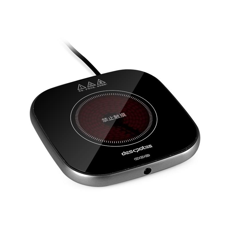 Подогреватель для чашек 300 Вт, подогреватель для кружек 100 ° C, электрическая плита с 3 скоростями, подогреватель для кофе