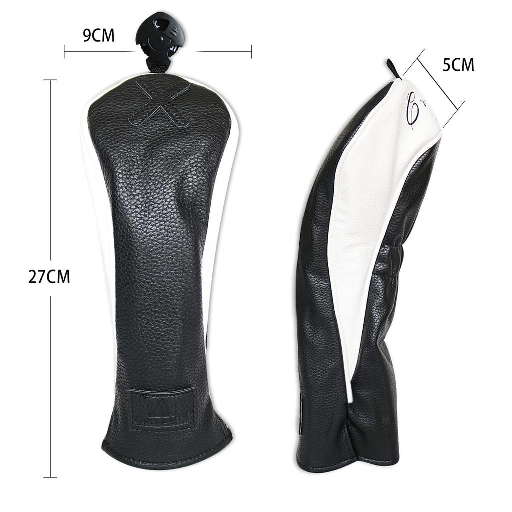 CRAFTSMAN Golf Wood Cover Head Cover Set of 4 for Fairway and Utilities Number Club Black (135X) Драйверы, Вудс, (с тегами) Чехлы, трехкомпонентные