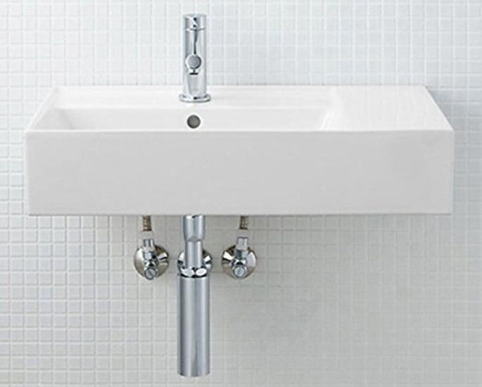 Раковина LIXIL INAX Satis Чисто белый (Аква Керамика) YL-A557LFYNC(С)/BW1