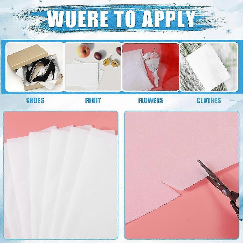 <e>100 Sheets Acid-Free Tissue Paper, 20x30 Inch Acid-Free Wrapping Tissue Paper