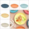 Lightweight Wheat Straw Plates Plastic Tableware Kitchen Accessories Dinner Plates  Salad