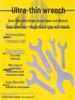 Односторонний тонкий рожковый ключ, толщина 3 мм, размер 4-65 - Инструмент для сантехники и крепежа