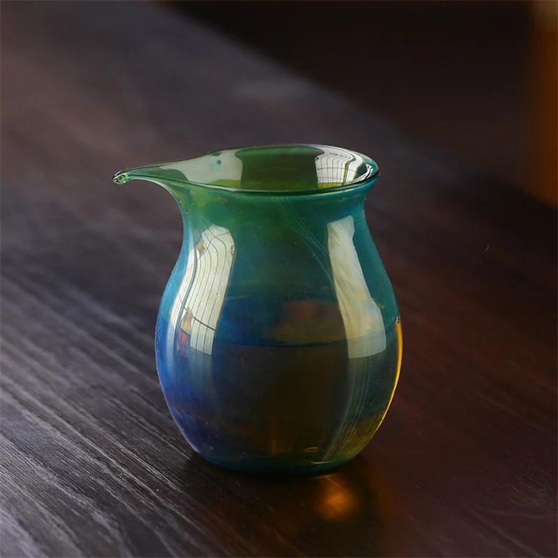 Exquisite Dazzling Heat-resistant Glass Fair Cup Tea Pitcher Tea Mug Household Chahai Tea Separator Kung Fu Tea Set