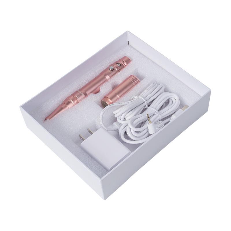 Многофункциональная перезаряжаемая машинка для ПМ для бровей, губ, подводки для глаз: Микроблейдинг и растушевка с питанием от аккумулятора