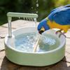 Bird Bath Circulation Pump For Parrots And Canaries With Automatic Rain Shower System