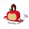 Storage Fruit Plaid Makeup Bag Portable Travel Cosmetic Container Waterproof Camera Bag  Travel