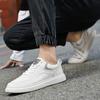 Fashion Genuine Leather Skate Shoes Men Lace-Up Mens Fashion Sneakers High Quality Male Comfortable Outdoor Shoe Simple Men Casual Flats