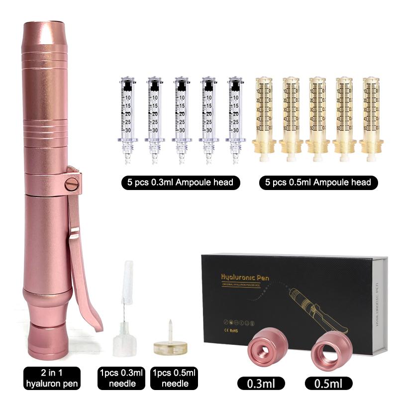 High Pressure Hyaluron Acid Pen Anti Wrinkle Lip Injection Hyaluron Gun Face Atomizer Tattoo Supplies Hyaluron Pen