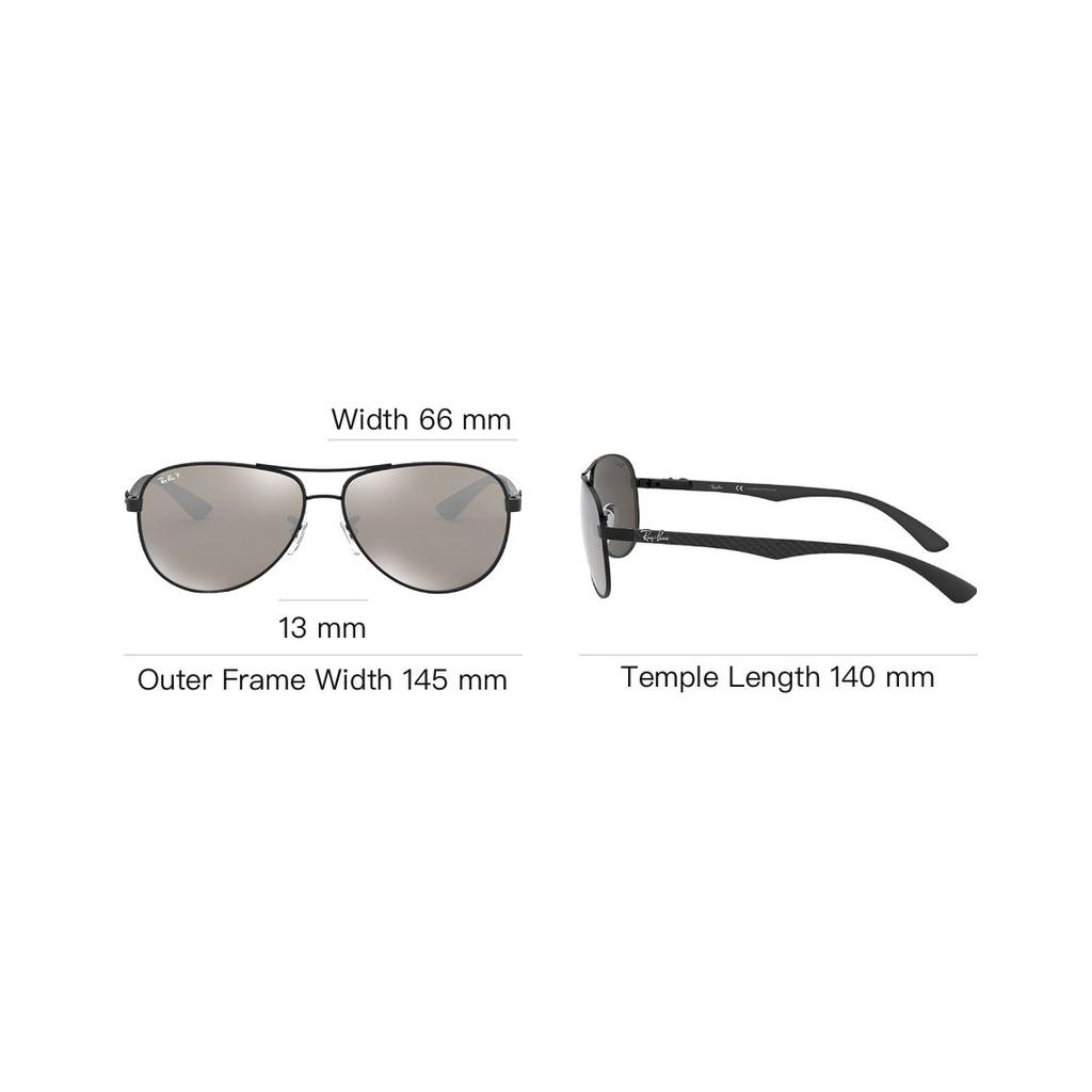 Ray-Ban Carbon Fiber Polarized Driving Sunglasses Men sunglasses RB8313-002/K7