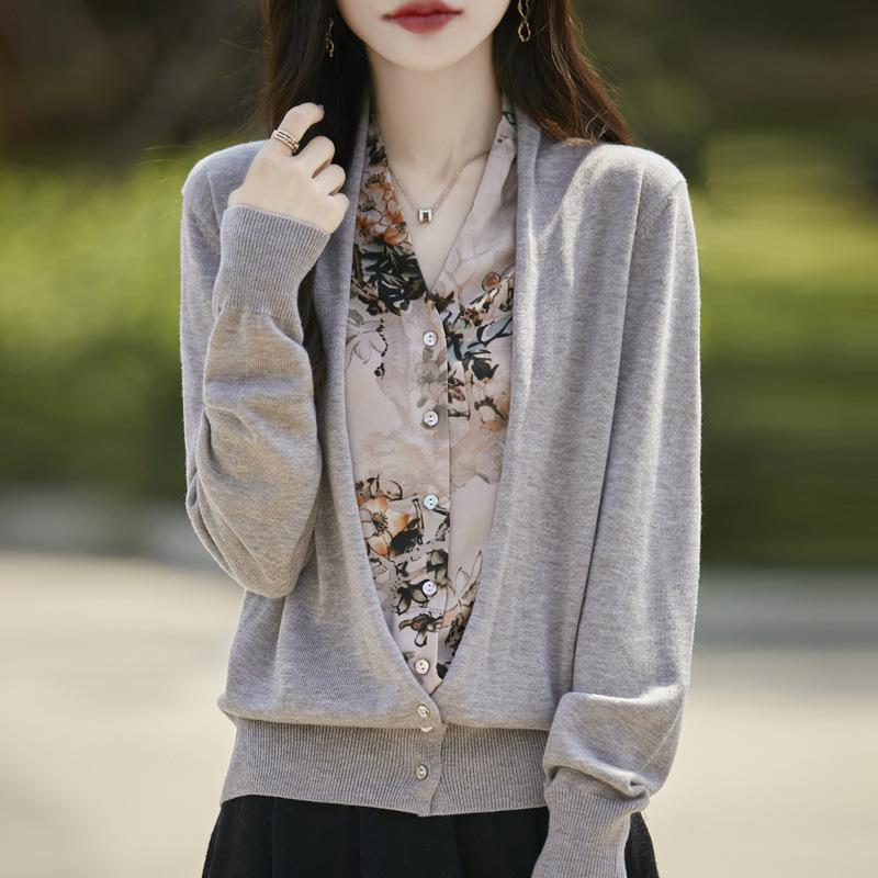 Женский вязаный кардиган в стиле Mirador, осенне-зимний модный темпераментный вязаный топ