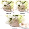 Creative Wooden Christmas Tree Ornaments Set Holiday Party Decorations Kids Gifts