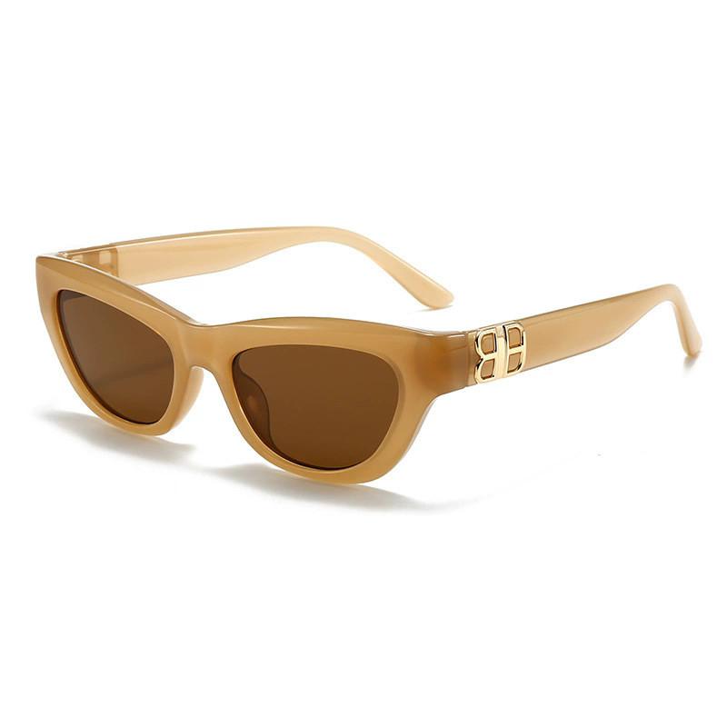New Summer 2025 Cat Eye Sunglasses With Uv400 Protection For Fashionable Outdoor Activities