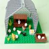 Moc Animals Building Blocks City Farm Chicken Coop Hen House Blocks Diy Toys For Children Boys Girls Birthday Gifts Kids Toys