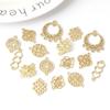 10Pcs Flower Charm Pendants for Jewelry Making Bracelet Accessories Diy Jewelry Findings 5 Styles