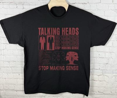 Talking Heads Stop Making Sense Ретро Унисекс Футболка Размер S5XL Унисекс Футболка