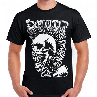 НОВЫЙ THE EXPLOITED Группа Для Фана Черная Все Размеры Футболка YA86