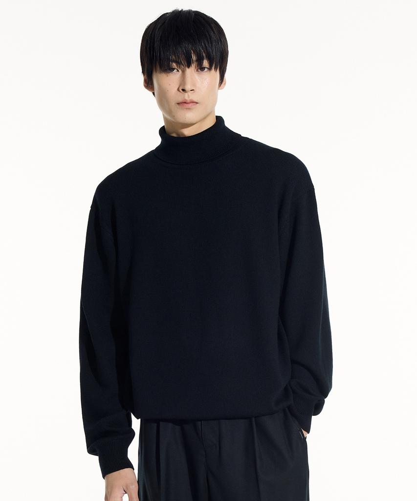 SIECLE Essential Turtleneck Knit (Black)