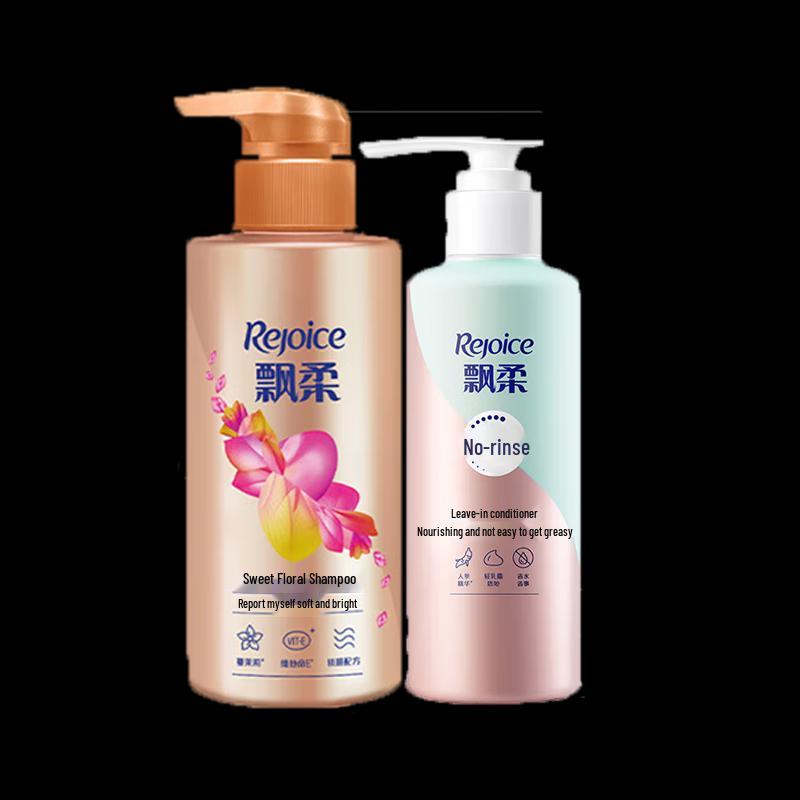 Rejoice Sweet Floral Shampoo & Ginseng Leave-in Conditioner Duo