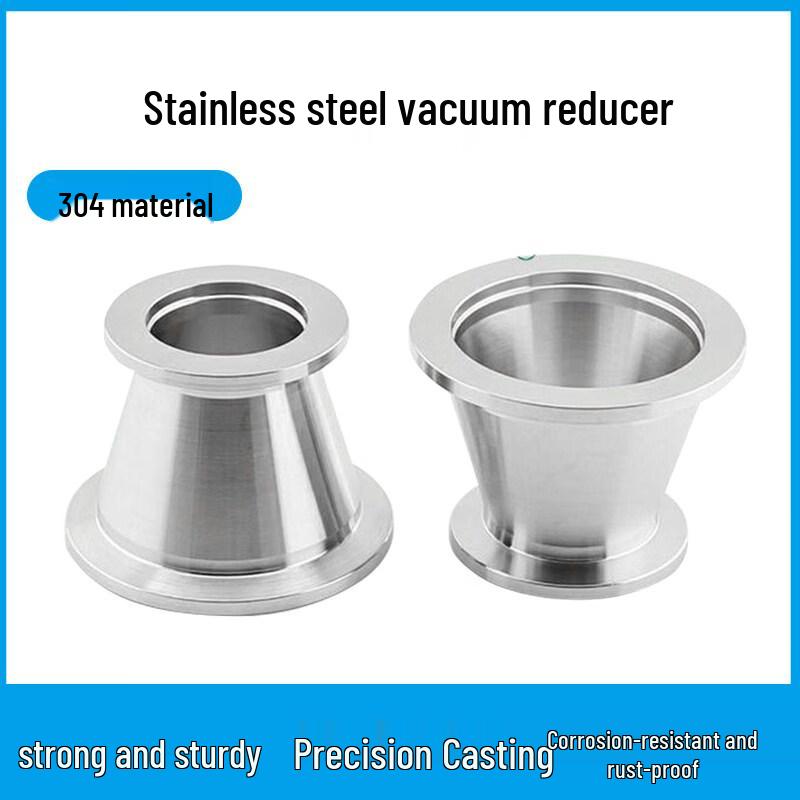 Stainless Steel KF40 to KF50 Vacuum Reducer Adapter