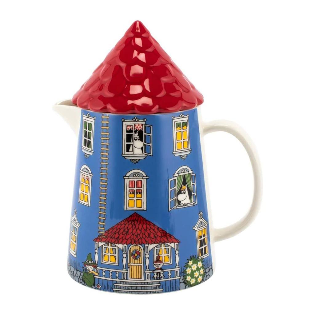 [Regular Imported Goods] Moomin (Moomin by ARABIA) Moomin House Pitcher with Lid 1.0L 1026056