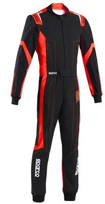 Сертифицированный FIA комбинезон для картинга THUNDER ADVANCED K48 Размер XXL [Sparco] 8877-2022 Цвет Черный/Красный