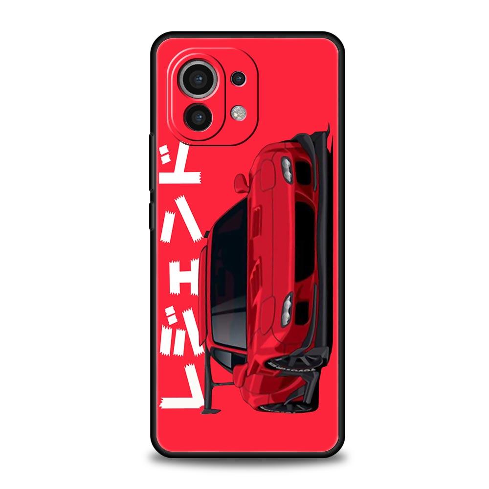 Чехол для Xiaomi Poco X4 X3 NFC F3 F4 M3 M4 Mi Note 12T 10 11 Ultra 11T 13 Pro 10T 12 Lite 9T 5G Обложка JDM Tokyo Drift Спортивный автомобиль