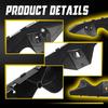 2X For 2009-12 Nissan Sentra SR Bumper Bracket Front Support Driver&Passenger EK